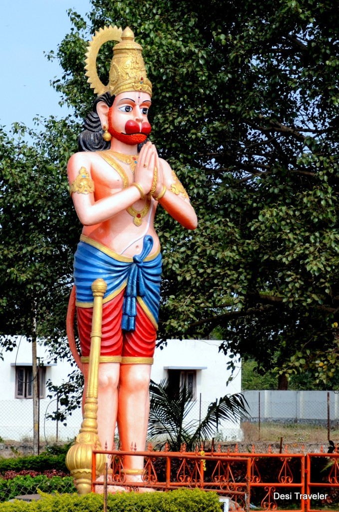 Hanuman At the Gate Of Vikarabad Temple