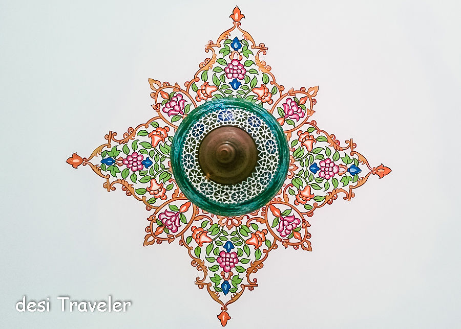 Rajasthan Haveli Ceiling Fresco