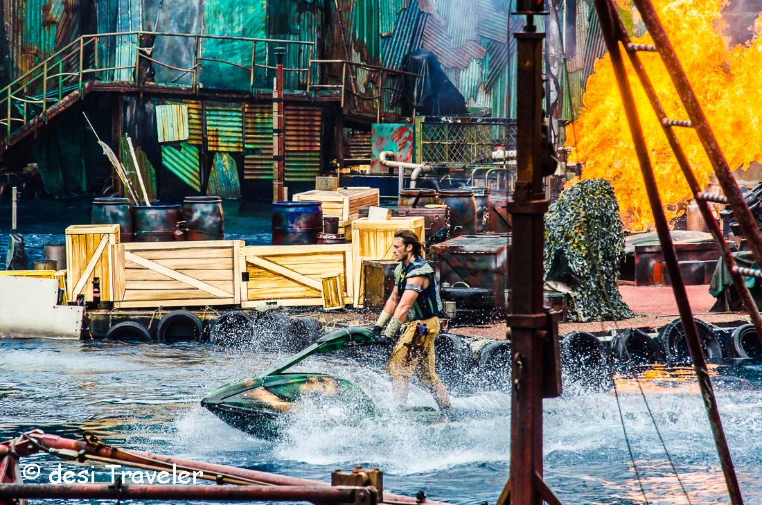 Waterworld Show Universal Studios Singapore