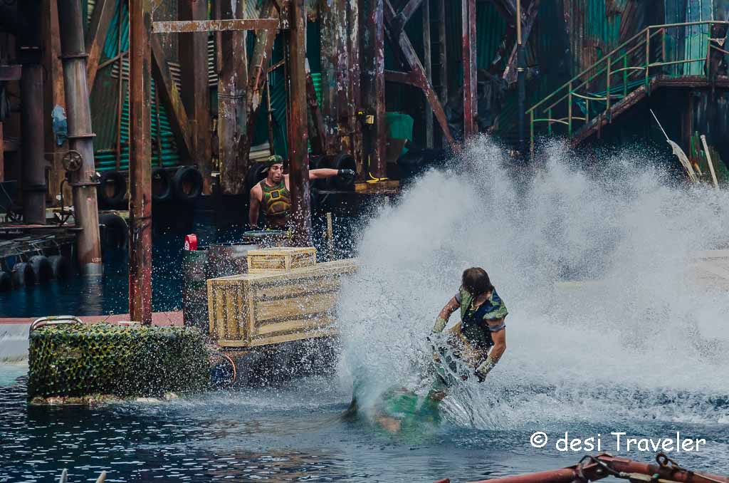 WaterWorld Show Universal Studios Singapore 