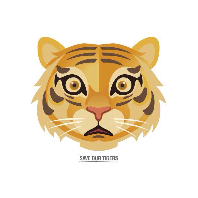tiger sticker aircel