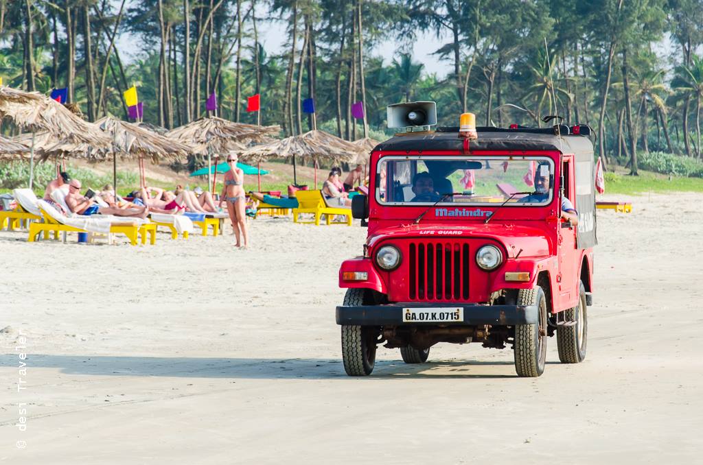 Lifeguard Jeep Goa Beach Patrol