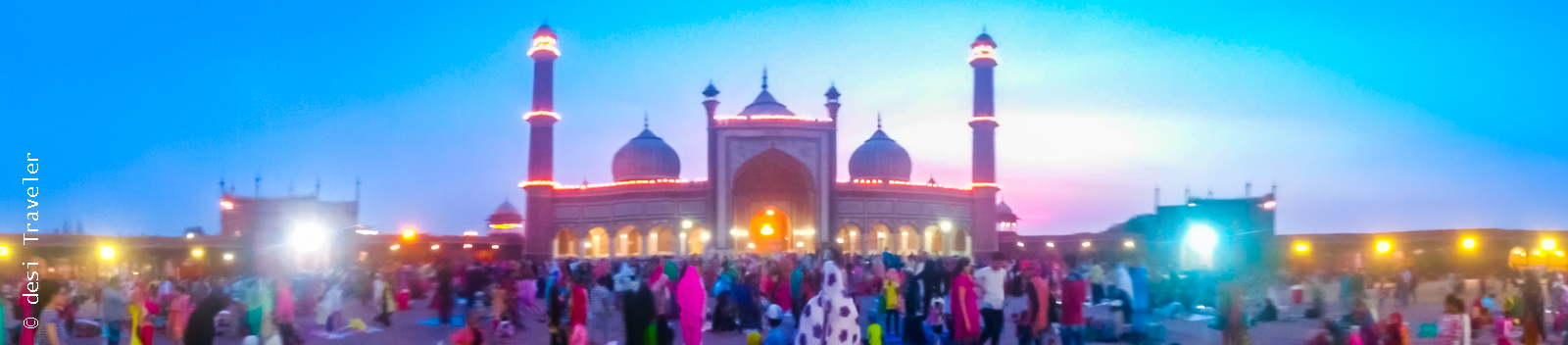 Jama Masjid Delhi during Ramazan 