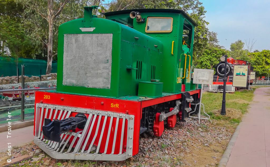 National Rail Museum Delhi old engine