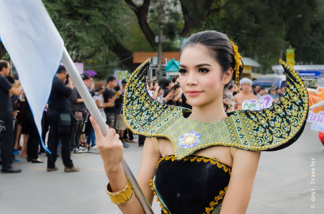 Thailand Tourism Festival opening Parade dancer