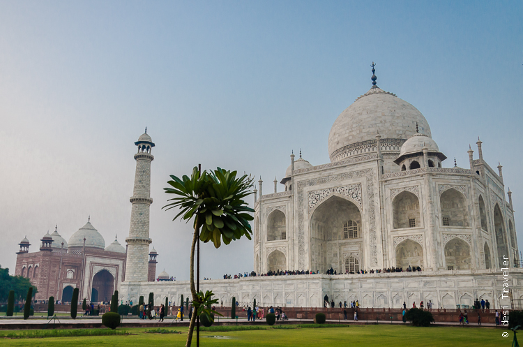 Taj Mahal different angle picture