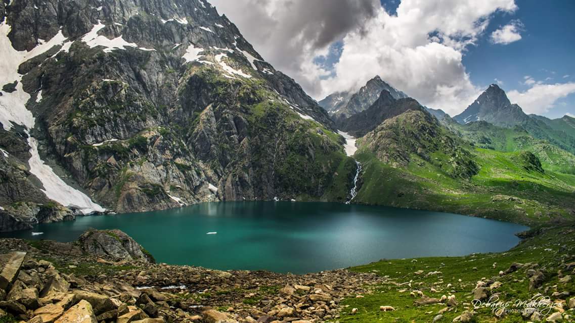 Great Lakes Trek - small lake Kashmir