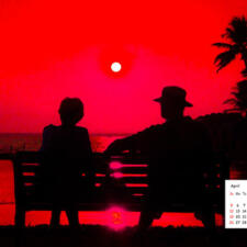 April 2015 Calendar- Download Desktop Wallpaper