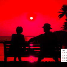 April 2015 Calendar- Download Desktop Wallpaper