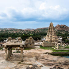 The Sacred Center of Hampi Temple