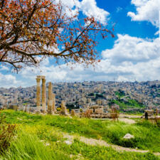 April 2016 Calendar Download Desktop Wallpaper - Amman Citadel