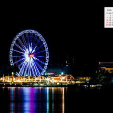 June 2015 Calendar- Download Desktop Wallpaper