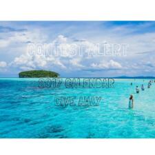 Travel Contest Alert : 2017 Calendar Giveaway