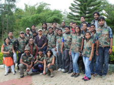 First day of Eco Volunteer Training with Karnataka Forest Department